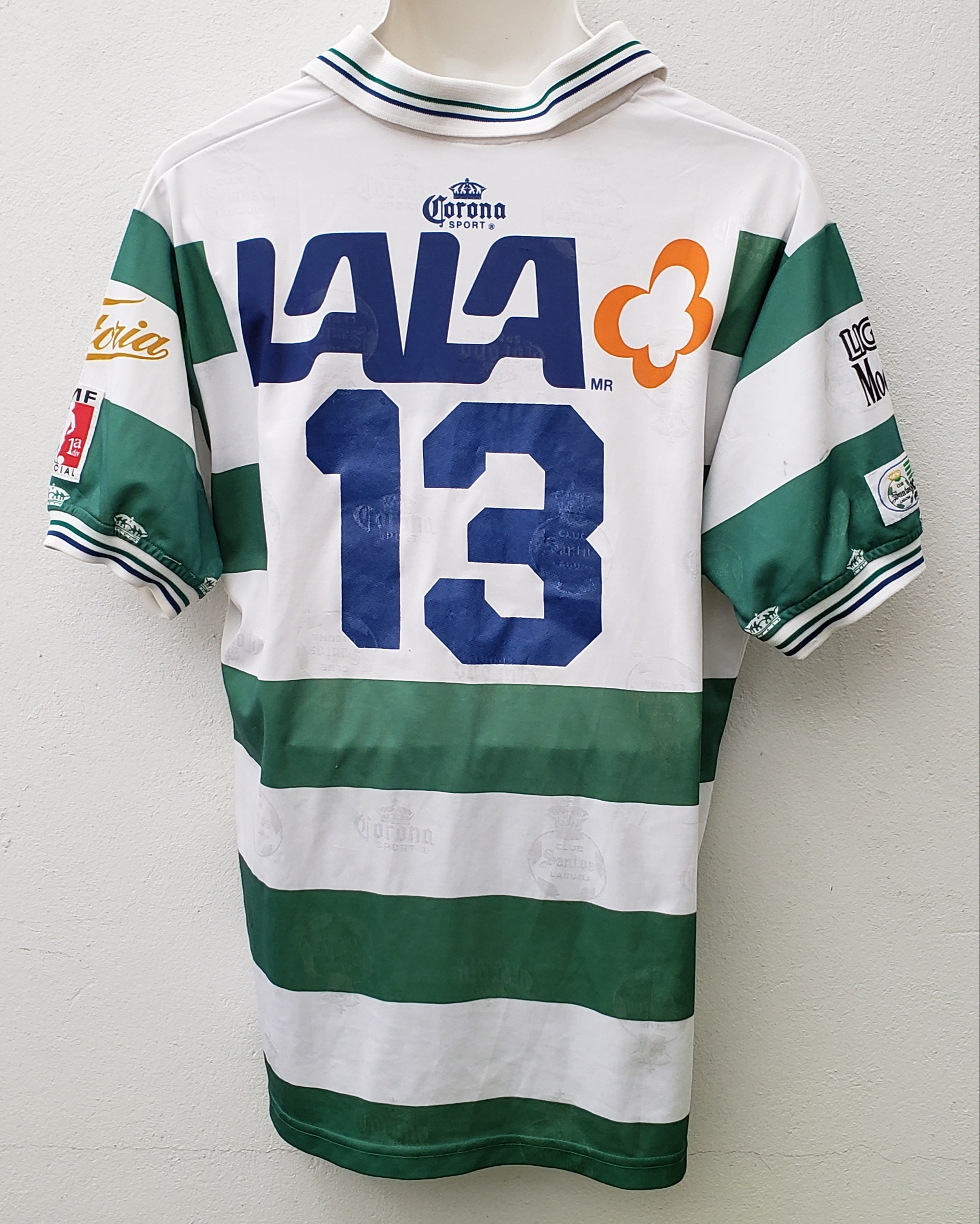 CAMISA LOCAL 1997. GABRIEL DE ANDA