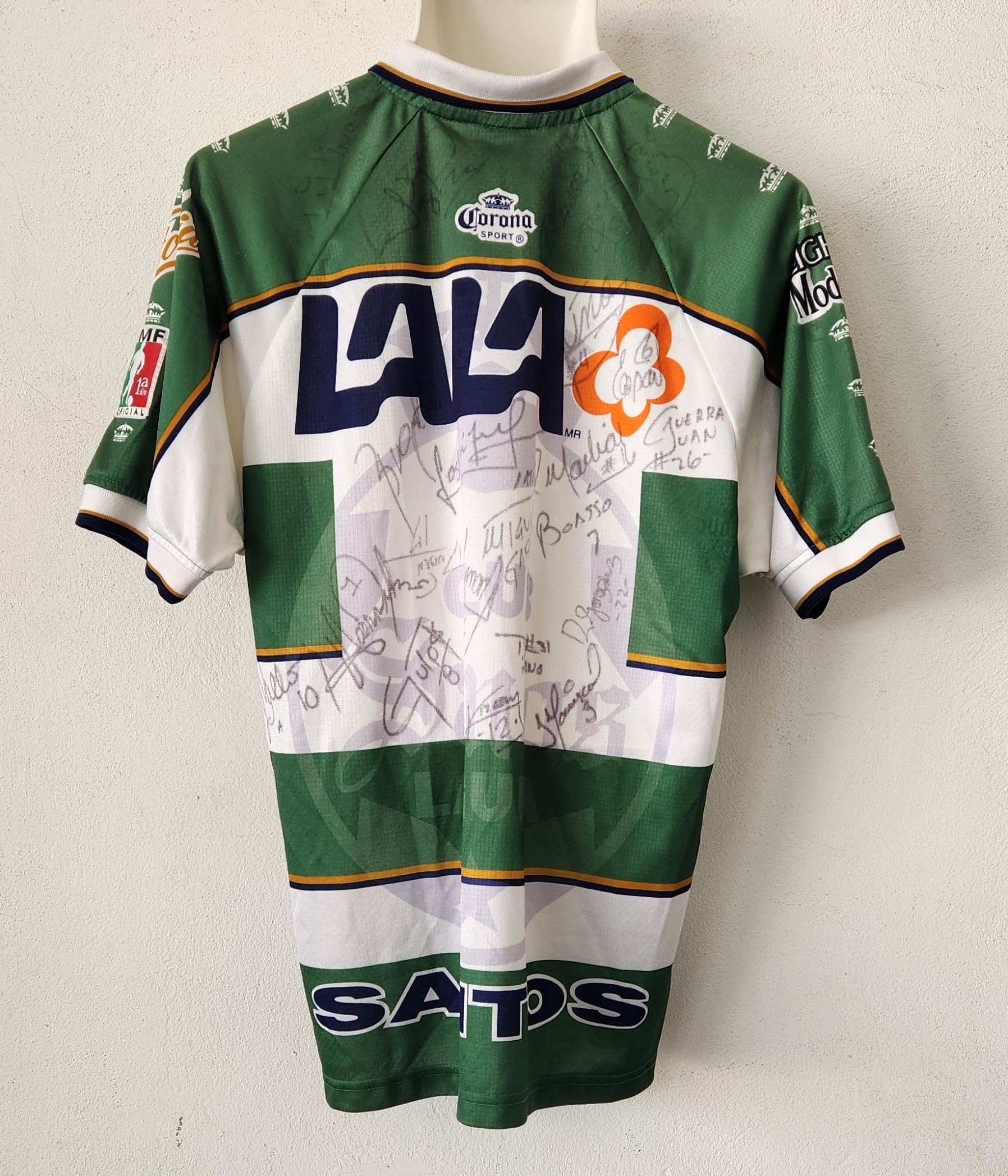 JERSEY LOCAL 1998 FIRMADO PLATEL VER.99