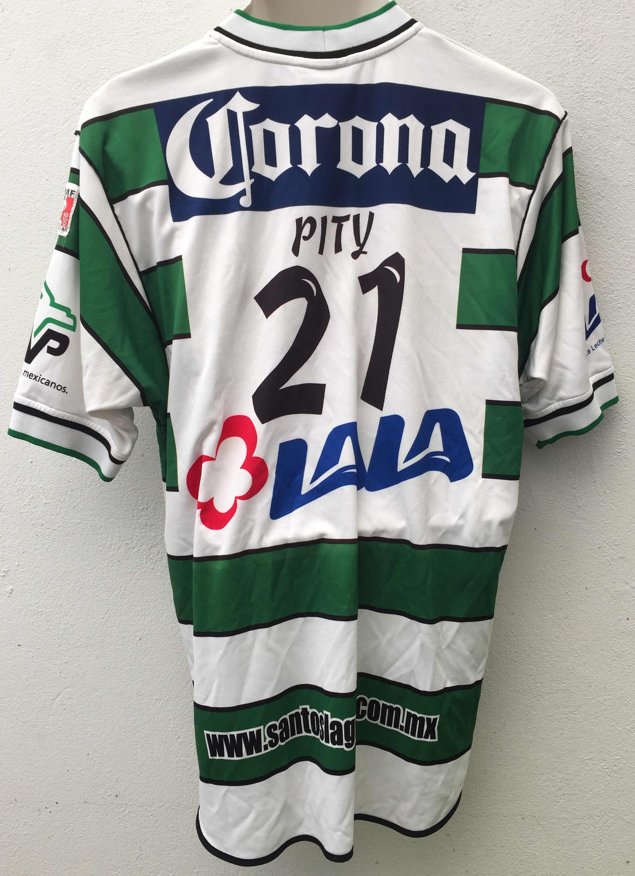 CAMISA LOCAL INVIERNO 2001 Y VERANO 2002 - PITY