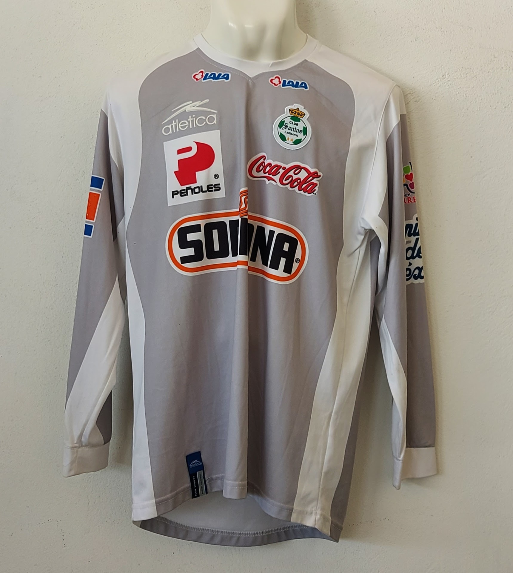 CAMISA PORTERO APERTURA 07 Y CLAUSURA 08. GRIS