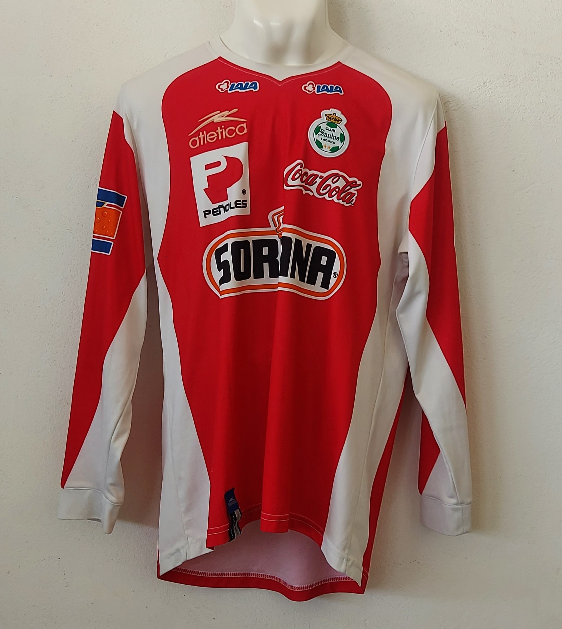 PORTERO AP. 07 Y CLAUSURA 08.. ROJO / BLANCO