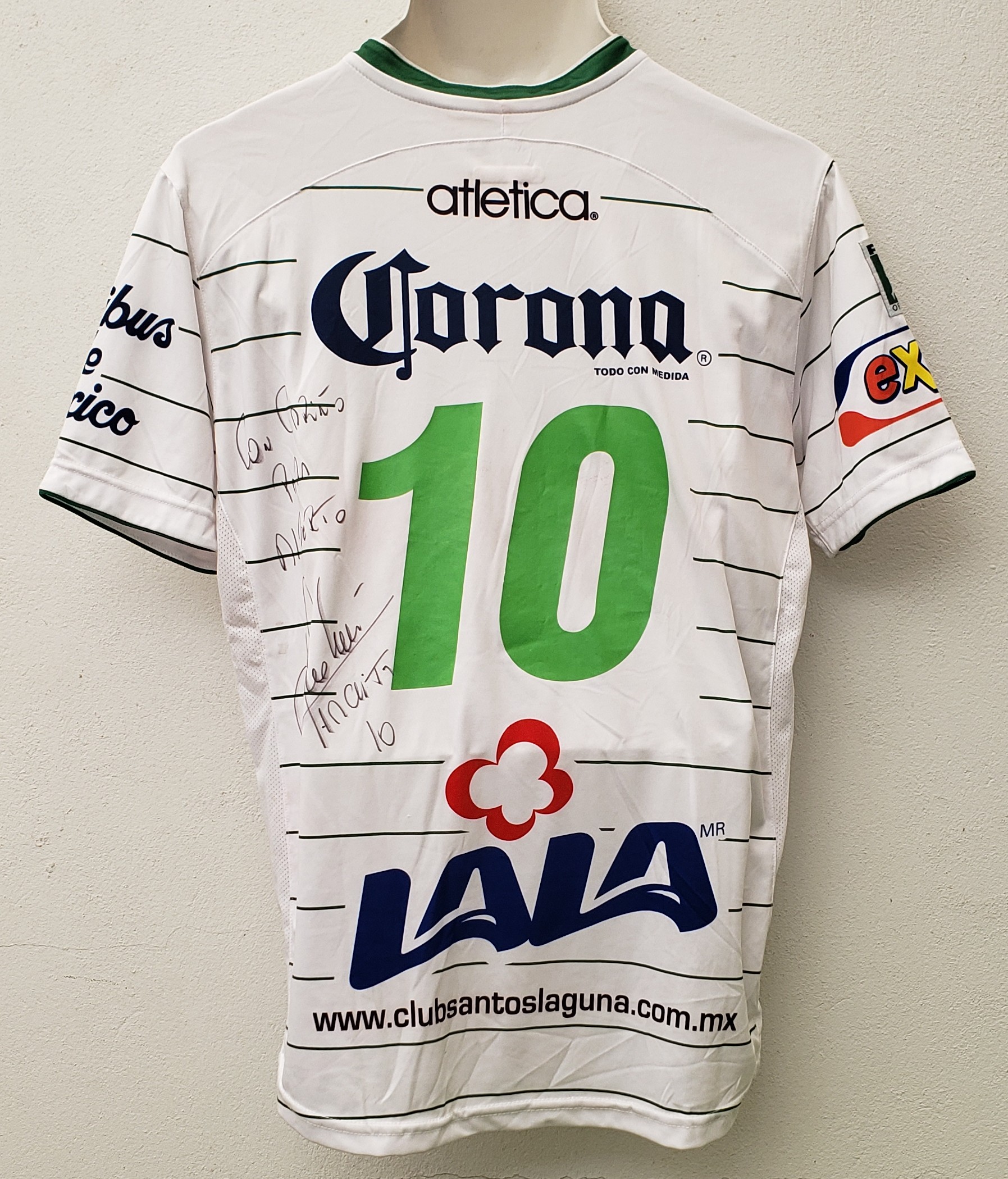 CAMISA VISITANTE APERTURA 2010 DANIEL LUDUEÑA