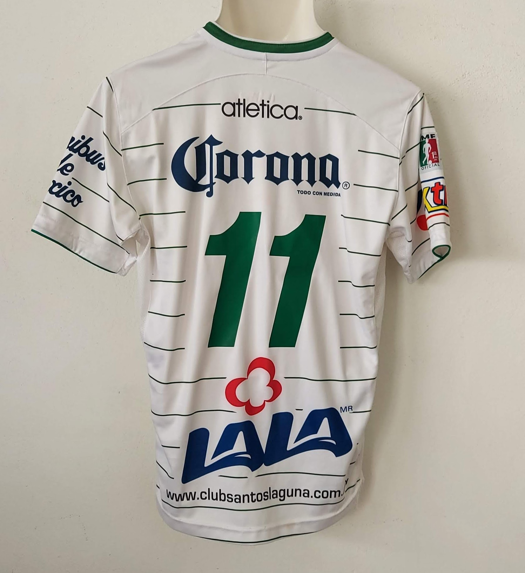 CAMISA VISITANTE APERTURA 2010. BENITEZ