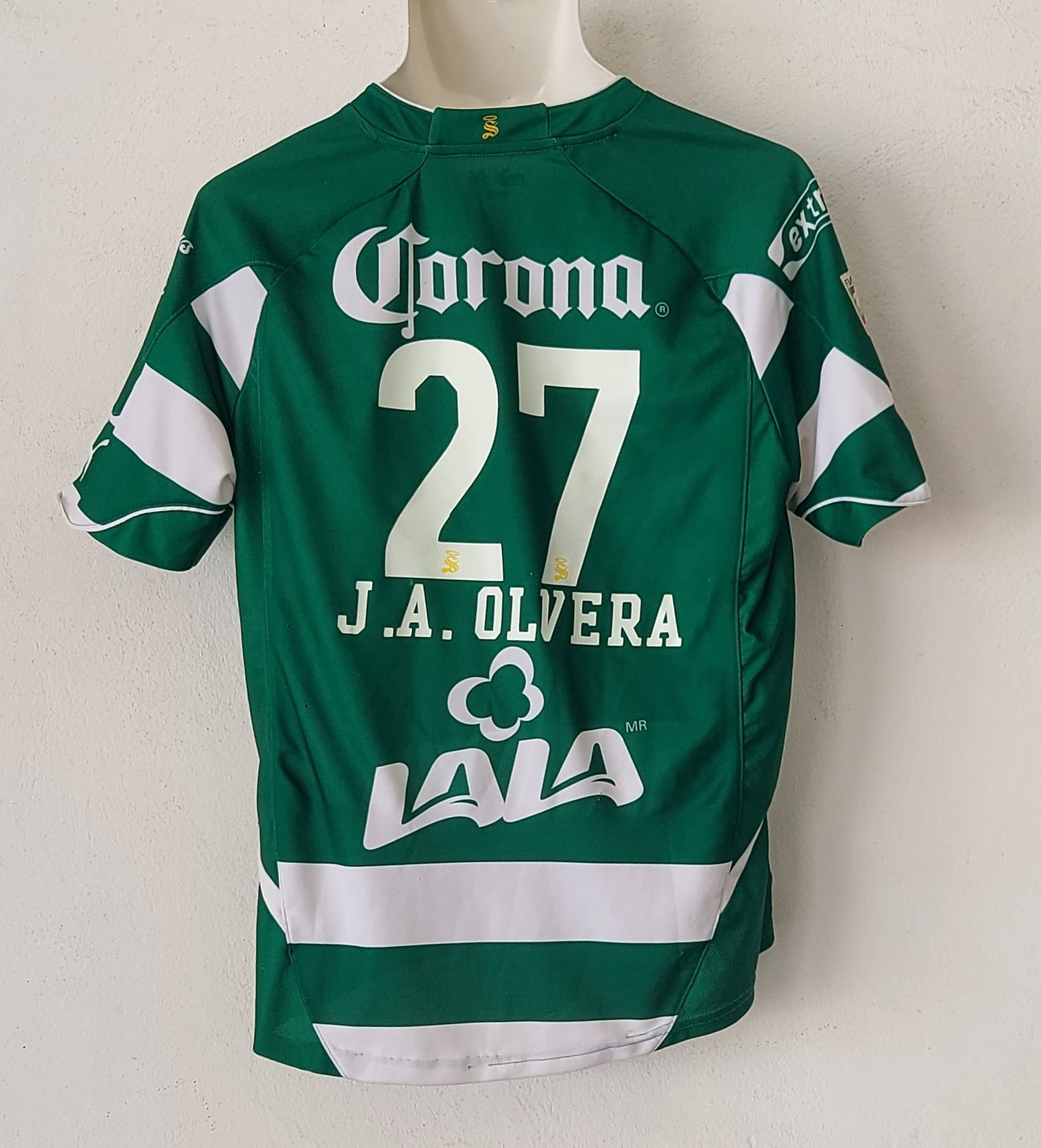 JERSEY LOCAL TORNEO CL. 2011 Y AP. 2011 J.A OLVERA