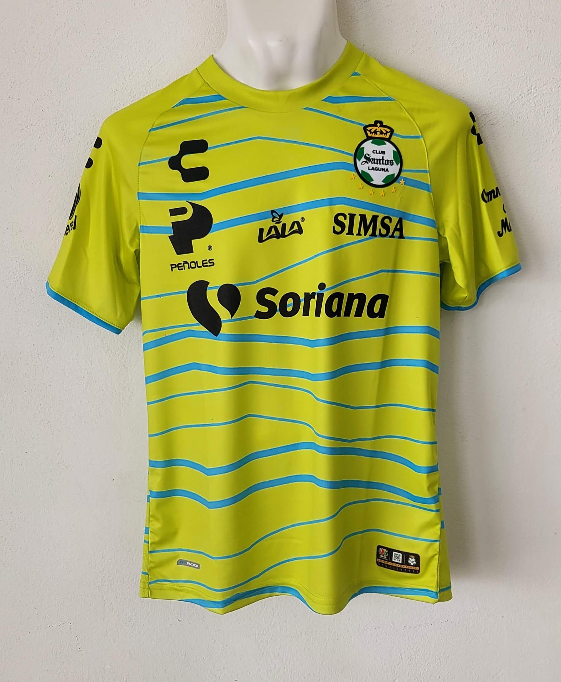 JERSEY PORTERO AMARILLO TORNEO AP. 23 Y CL. 24