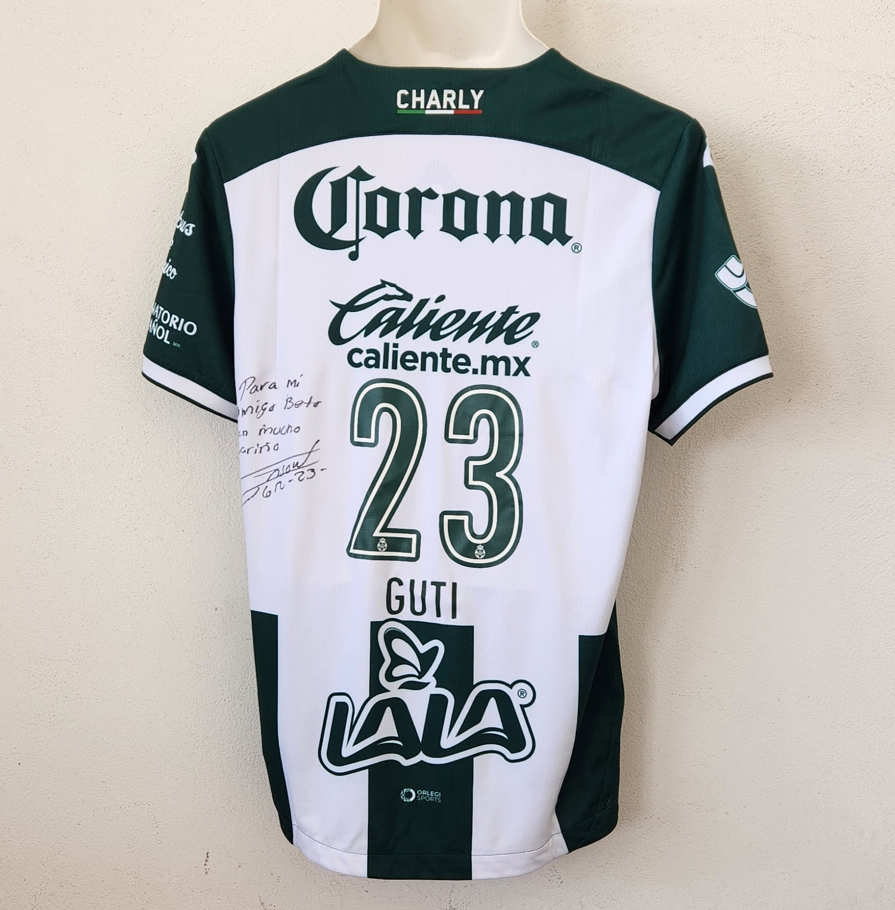 CAMISA LOCAL AP.24 Y CL. 25 EDSON GTZ